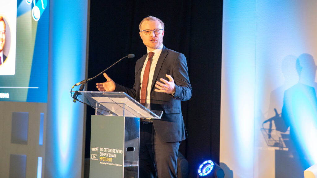 Energy Minister Michael Shanks at Spotlight 2024
